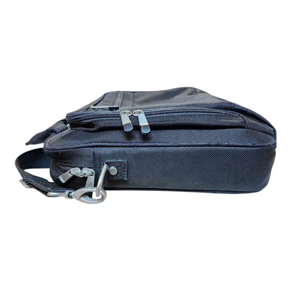 Dell Computer Laptop Briefcase Shoulder Messenger Bag Fits Up To 17